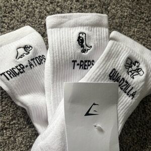 Women’s  Gymshark Crew Socks - (3-Pack)